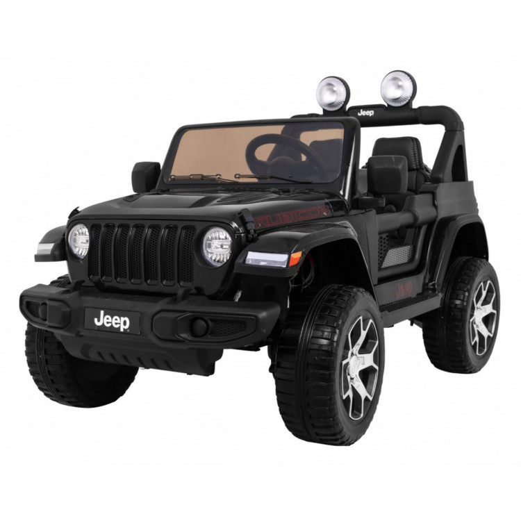 Elektrické autíčko Jeep Wrangler Rubicon 4x45W - čierne